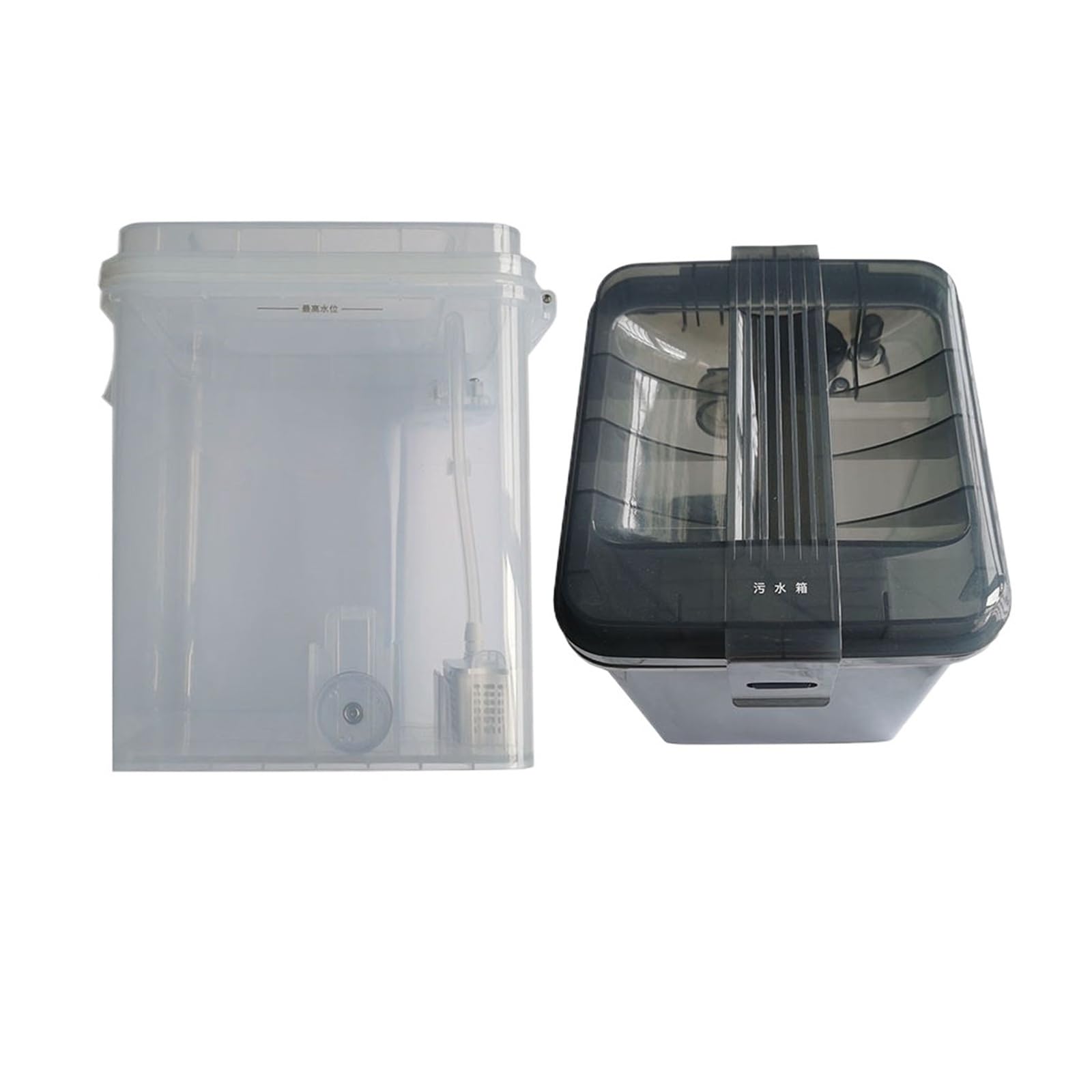 Abwassertank, Frischwassertank, kompatibel mit Ecovacs, X2/X2Pro/X5/X5Pro(SET2)