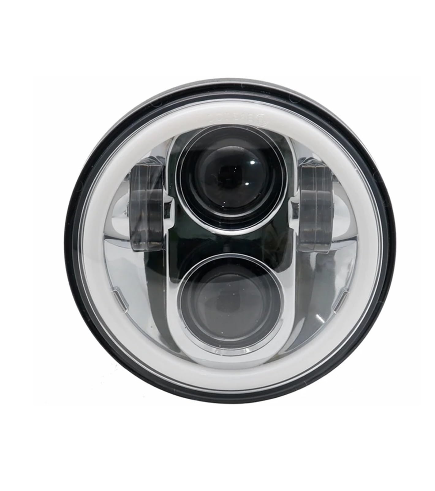 Per Sportster XL 1200 883 Faro Anteriore A LED Da 5,75 Pollici Per Motocicletta Luci Anteriori Moto(Cromo)