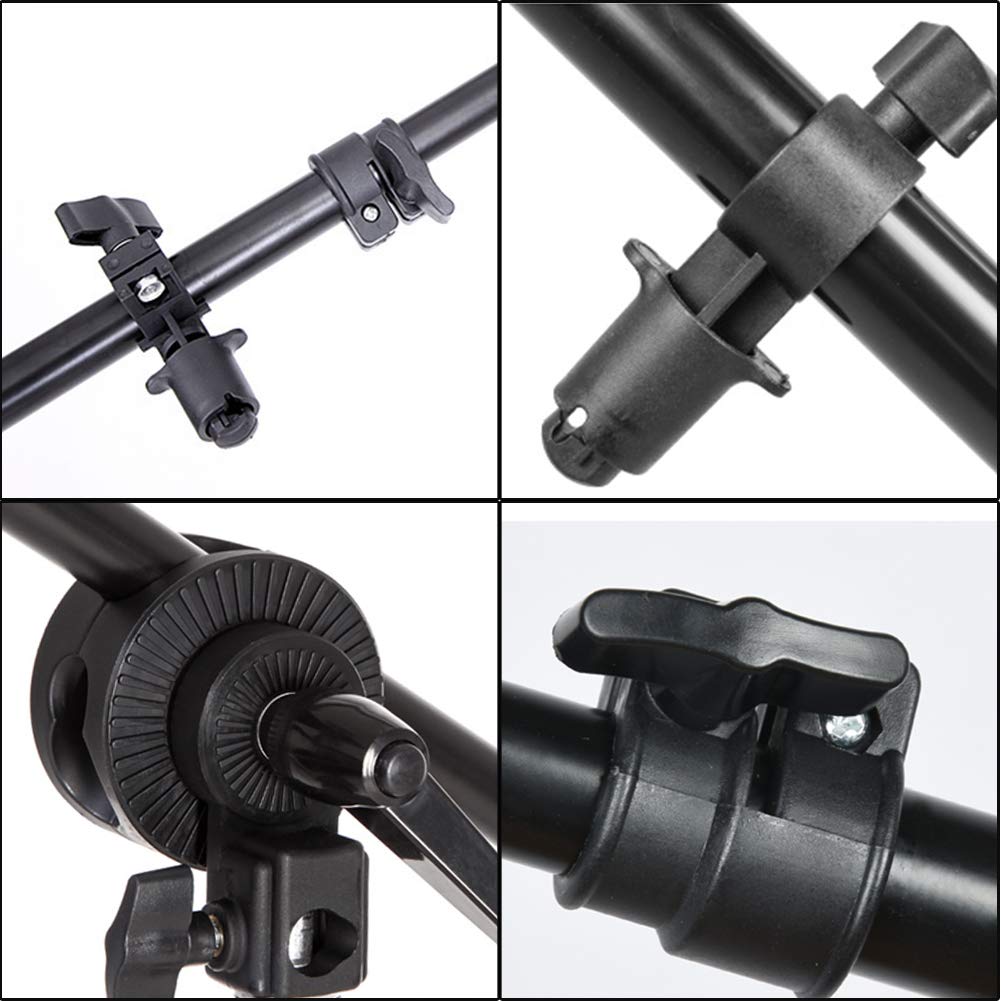 Bras Girafe / Boom Arm Extensible 65-174 Cm Avec Pince - Support Pour Réflecteur, Lumière, Accessoire Photo/vidéo