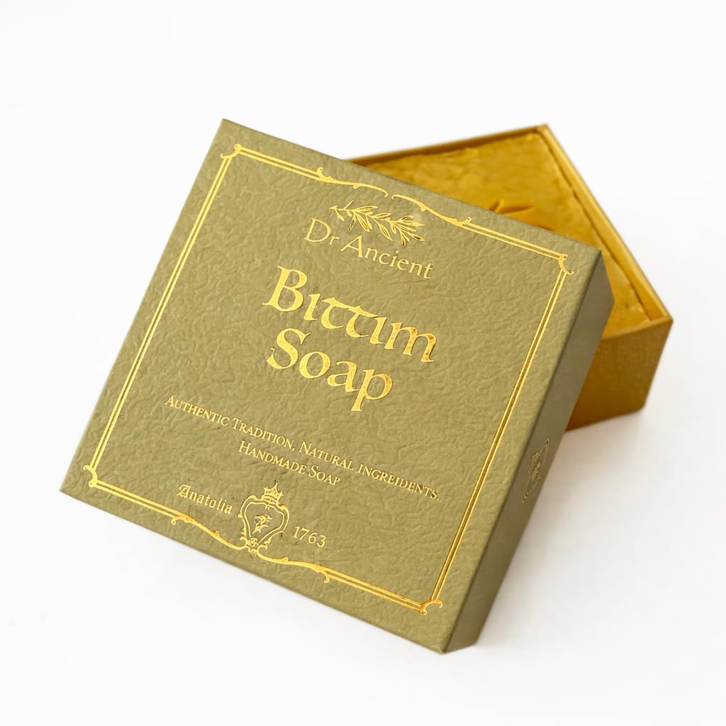 – Bittim Soap Bar (Pistachio Oil) – Signature Gift Box Edition – Handmade Mediterranean Soap – 140g Luxury Gift