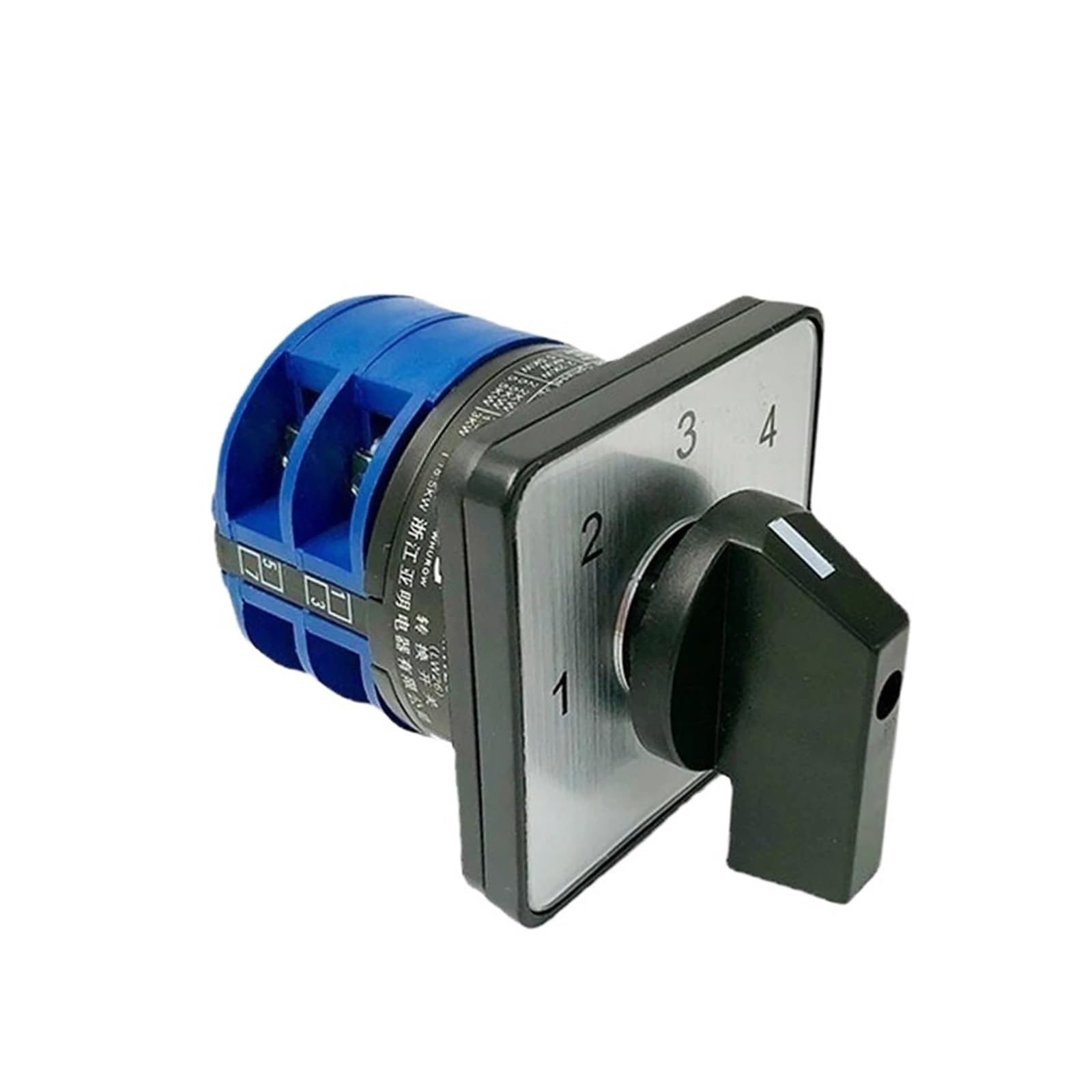 VSPPJYFG 4 Positions 8 Terminals 2 Levels Rotary Cam Changeover Switch with Screws 690V 32A Silver Contact LW28 LW26-32/2 YMW26