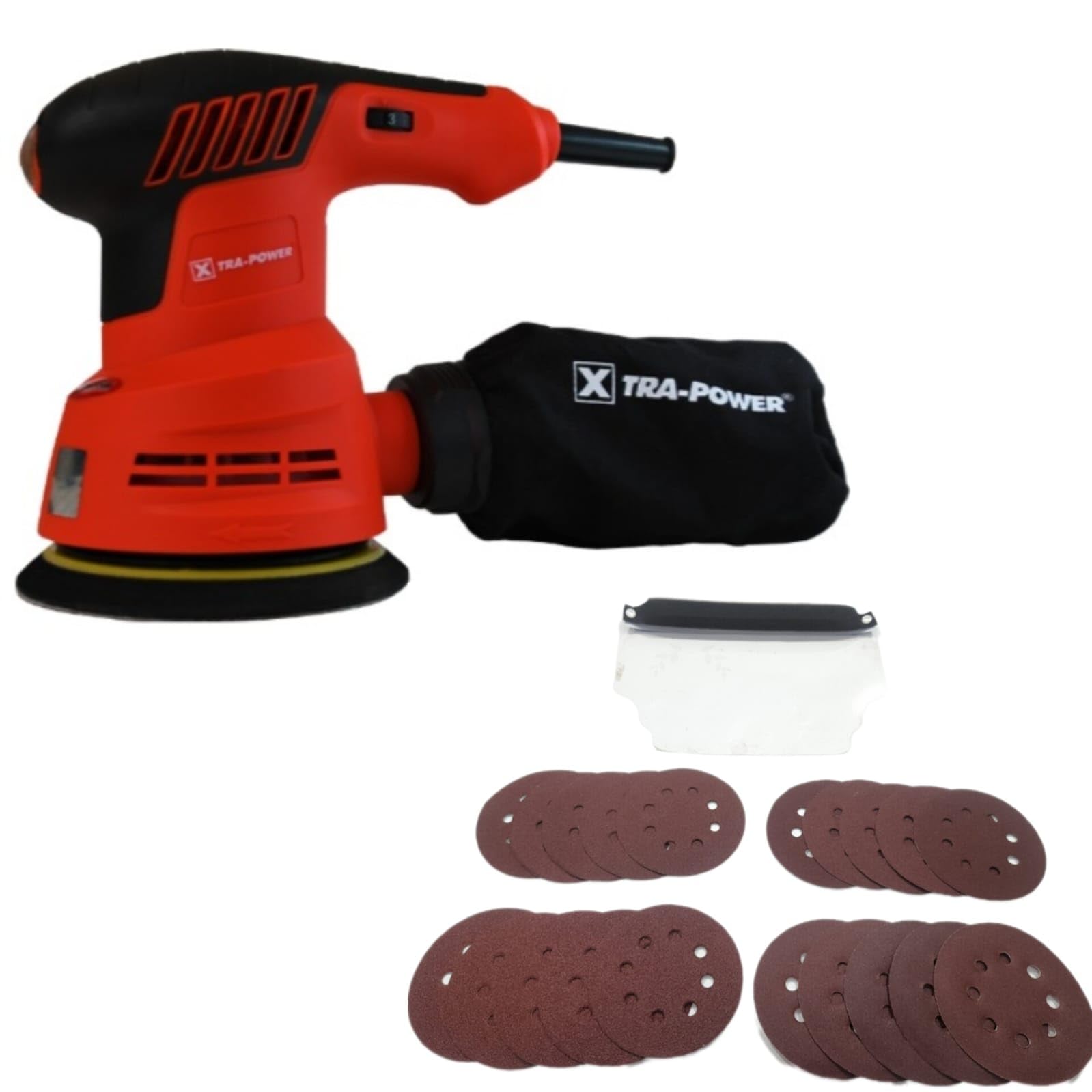 XTRA POWER ROTARY SANDER XPT 551 WITH ACCESSORIES : Amazon.in