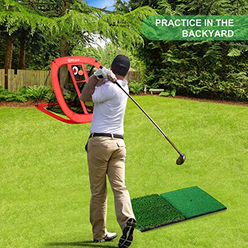 image for RELILAC Pop-Up Golf Chipping Net Set - Indoor/Outdoor Golfing Target A