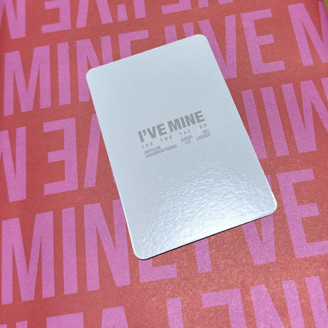 IVE アイヴ ウォニョン MINE Loved トレカ IVE - IVE✩I've mine✩LOVED IVE ver✩ウォニョン✩トレカの通販 by