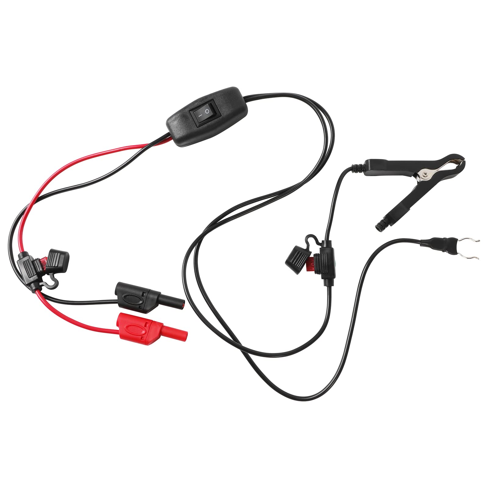 PLAYOCCAR Car Parasitic Drain Tester, Automotive Electrical System Diagnostic Tool for Current Battery Testing