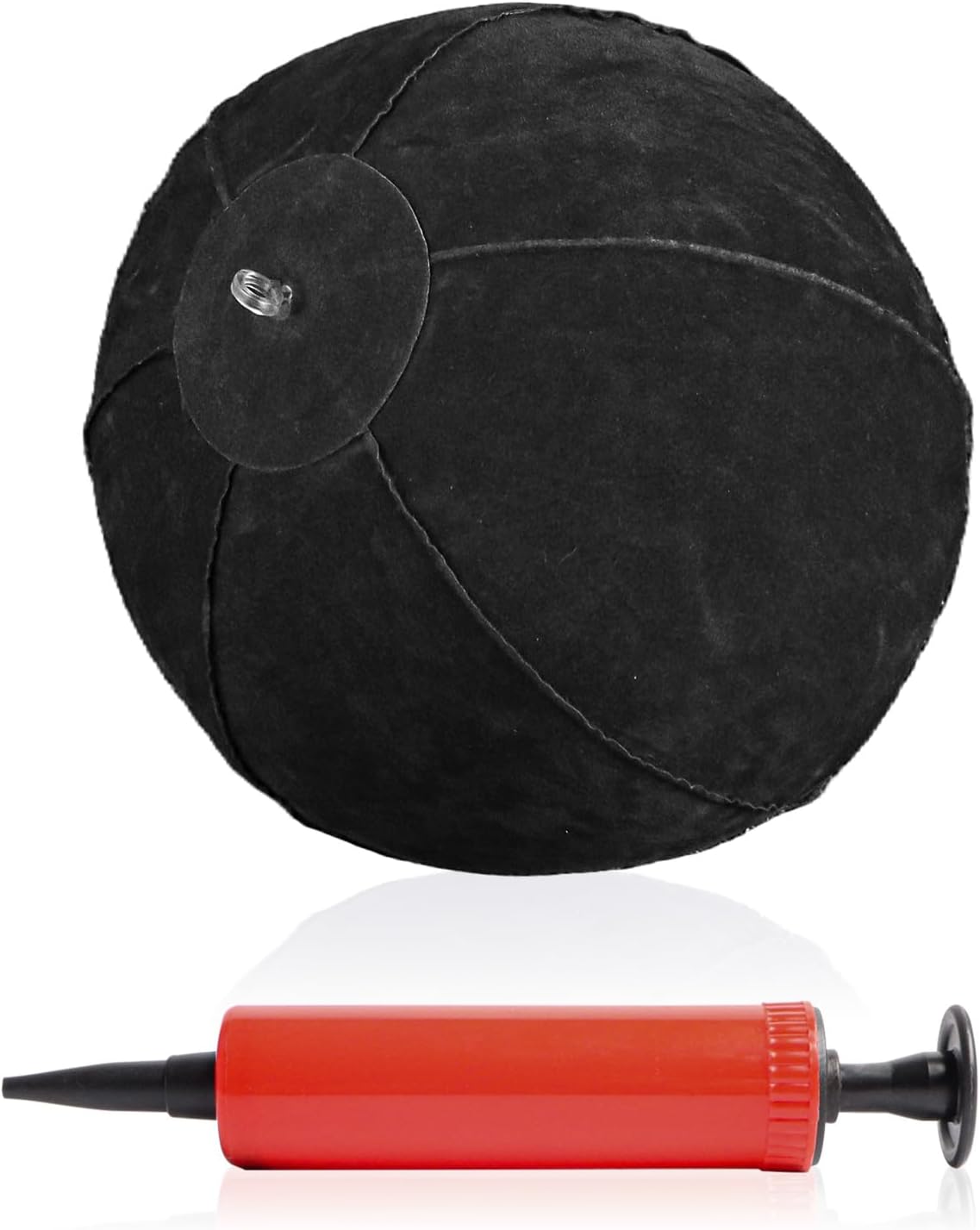 FINGER TEN Golf Ball Training Aid Impact Inflatable Balls with Air Pump Adjustable Lanyard Assist Teaching Posture Correction Trainer Aids for Men Women Beginner Golfer