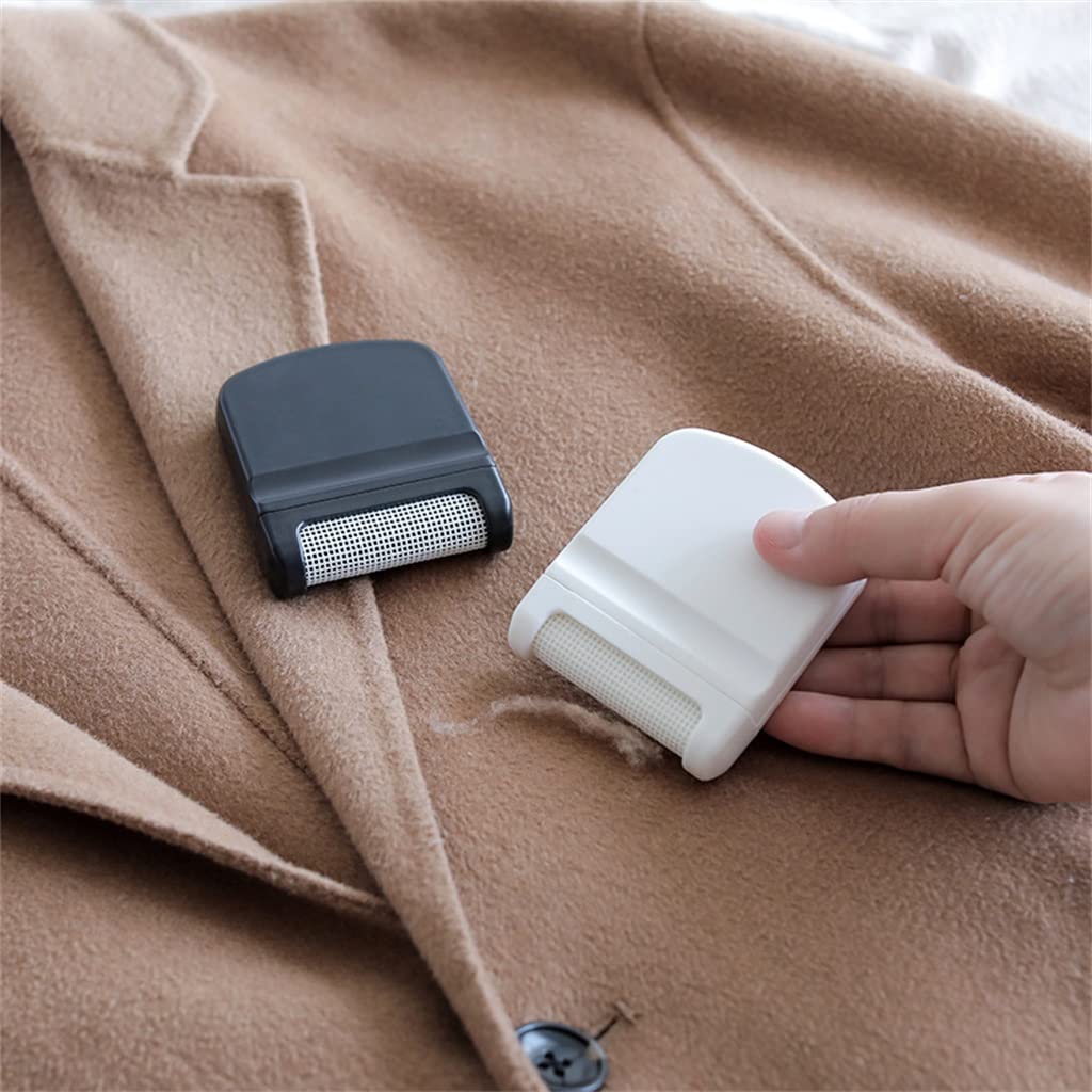 Fusselentferner, manueller Kugeltrimmer, Fuzz-Pellet-Schnittmaschine, tragbarer Epilierer, Pullover, Kleidung, Rasierer, Wäschereinigungswerkzeug (Farbe: Weiß, Größe (Roze, wie das Bild zeigt))