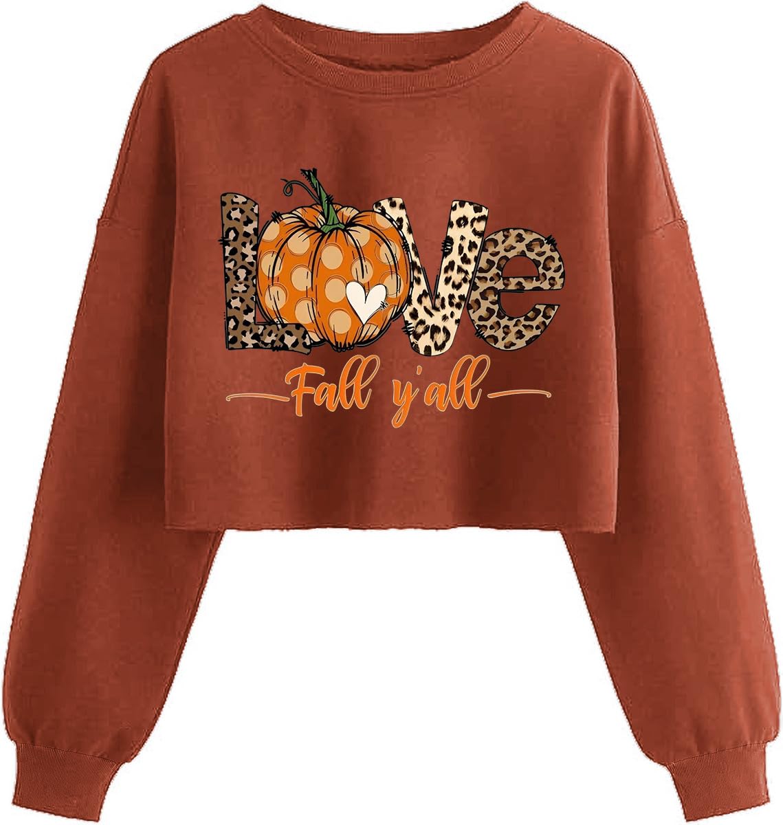 DUTUT Thanksgiving Sweatshirts for Women Pumpkin Season Long Sleeve Shirt
