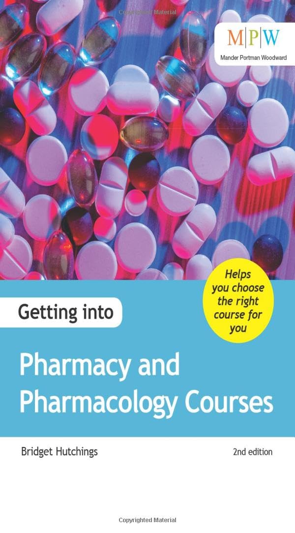 Getting Into Pharmacy & Pharmacology Courses