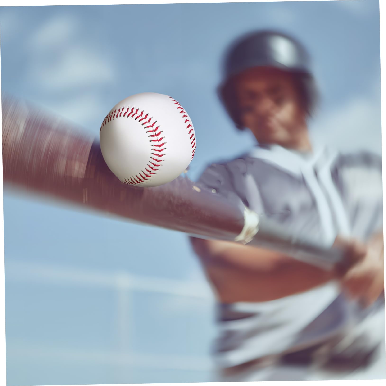 Toddmomy Balones Piezas Béisbol para PVC 12 de Entrenamiento Principiantes