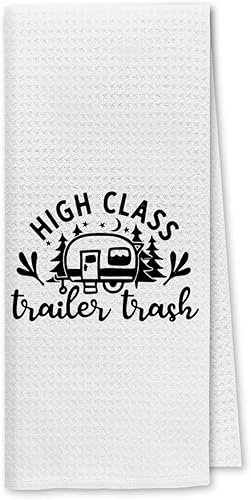 Dibor Toallas de cocina de alta clase para remolque, camping, cocina, trapos de cocina, trapos de cocina, trapos de cocina, Woodland RV Remolque,