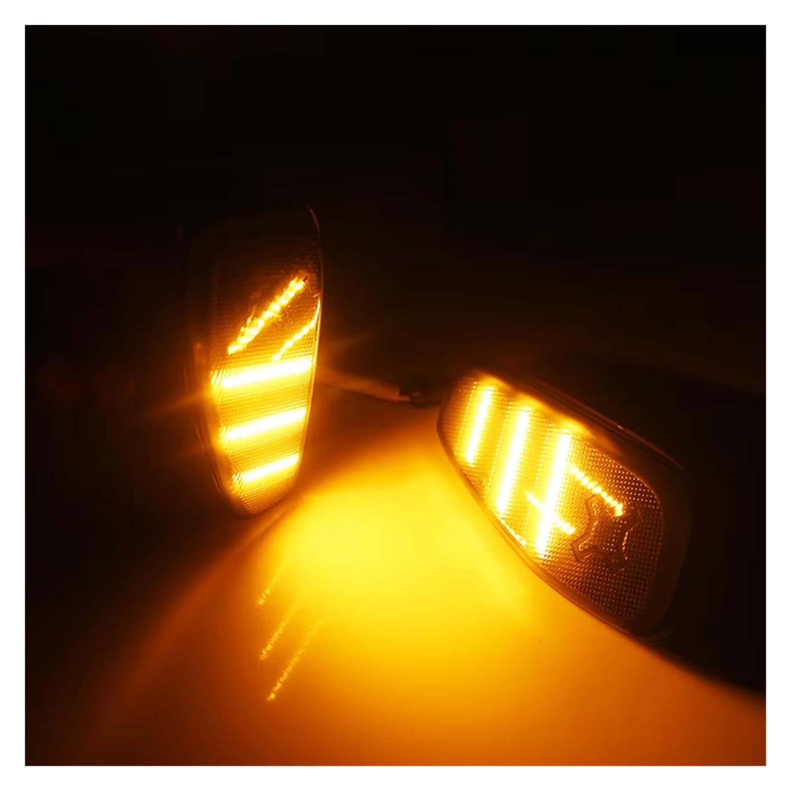 Indicatori Direzione Ripetitore Avvertimento Riflessione Anteriore LED Luci Posizione Laterali Parafango Indicatore Direzione Lampada LED Per Jeep Per Renegade BU 14-2021 Direzione Dinamico(Smoked Len