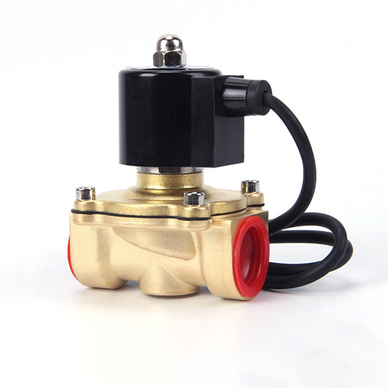 TREDSWQCV Electric Solenoid Valve DN8/10/15/20/25/50 Normally Closed Pneumatic 1Pcs(Ac220v,DN35)