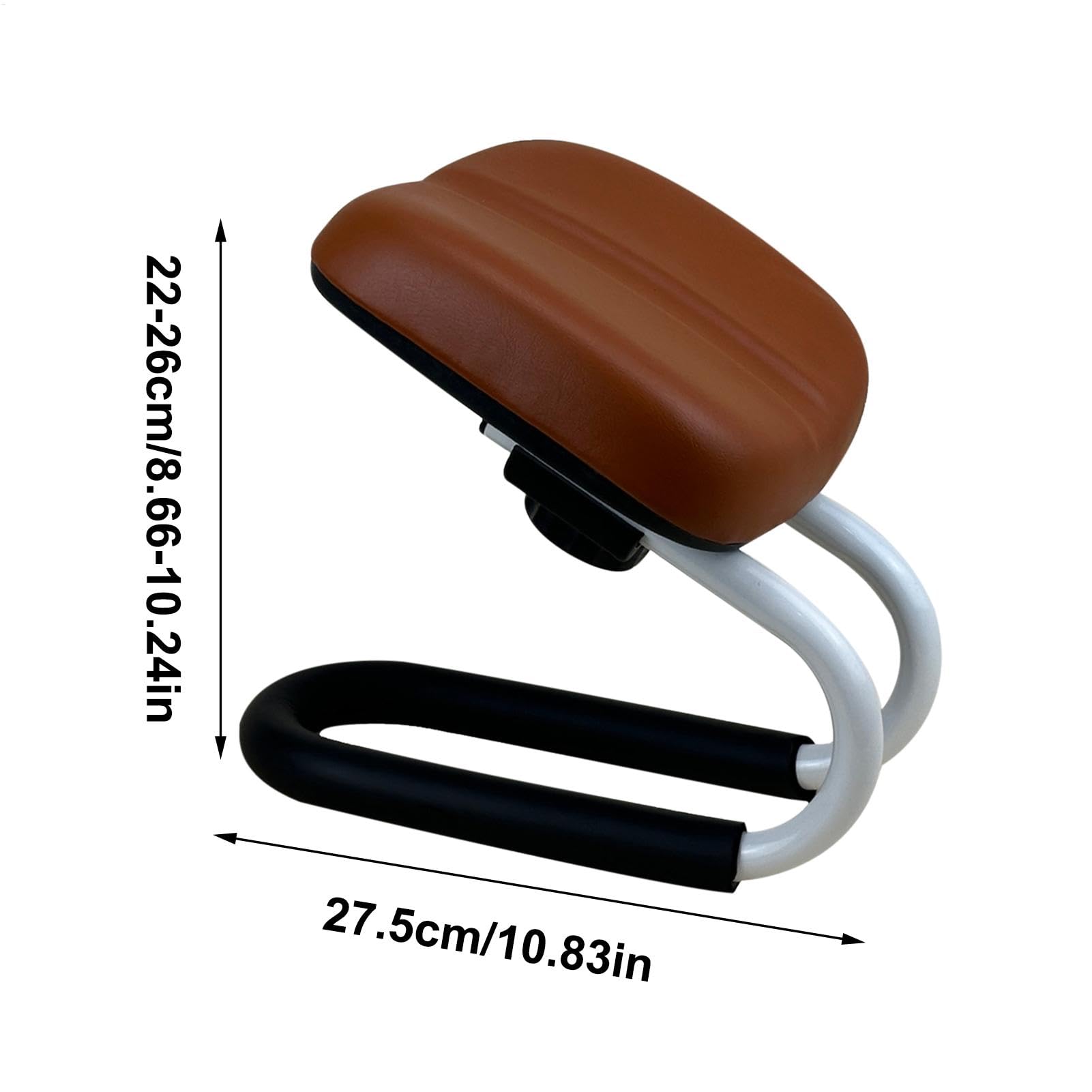 Chaise De Méditation Pliable Ergonomique - Pour Yoga, Prière, Relaxation - Support Genoux Et Dos - Portable (27,5x27,5x24 Cm)