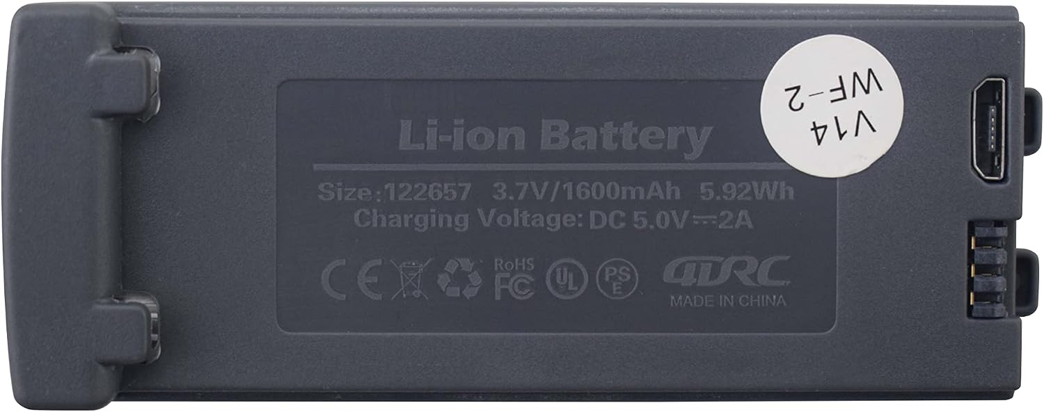 sea jump Accessories 3PCS 3.7V 1600mah Lithium Battery for 4D-V14 4DV14 Aerial Photography Quadcopter Accessories RC Drone Lithium Battery