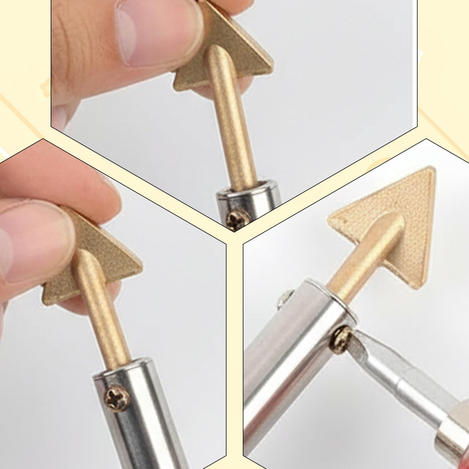 Copper Welding Tips - Repair Bumpers & More -3 Copper Welding Tips - Repair Bumpers & More -3