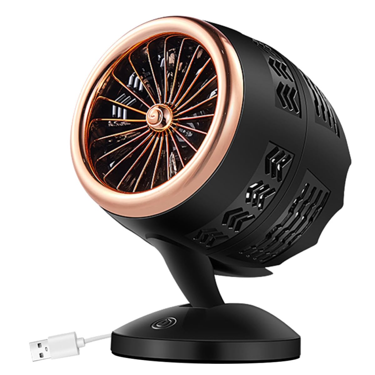 Mini ventilateur de bureau USB VILLCASE portable plastique refroidissement maison 2 vitesses
