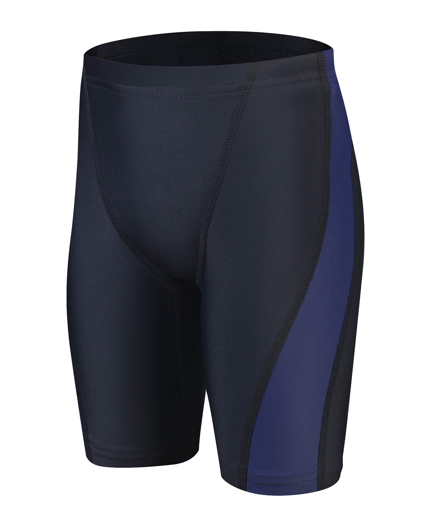 UbestyleUPF 50+ Young Boy's Athletic Swim Jammer Quick Dry Training Swim Shorts