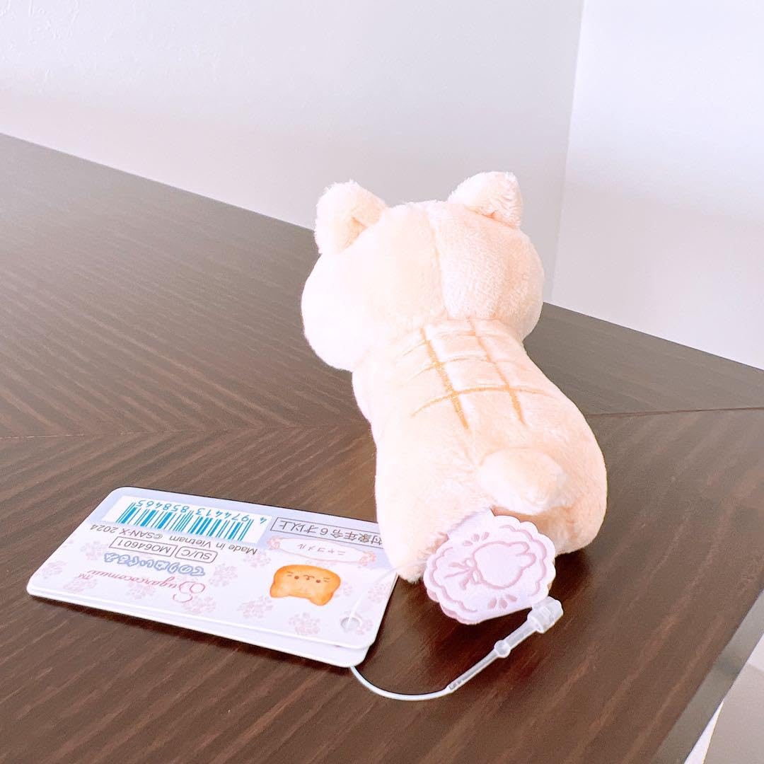 Amazon.co.jp: シュガーココムー ニャコメル てのりぬいぐるみ : おもちゃ