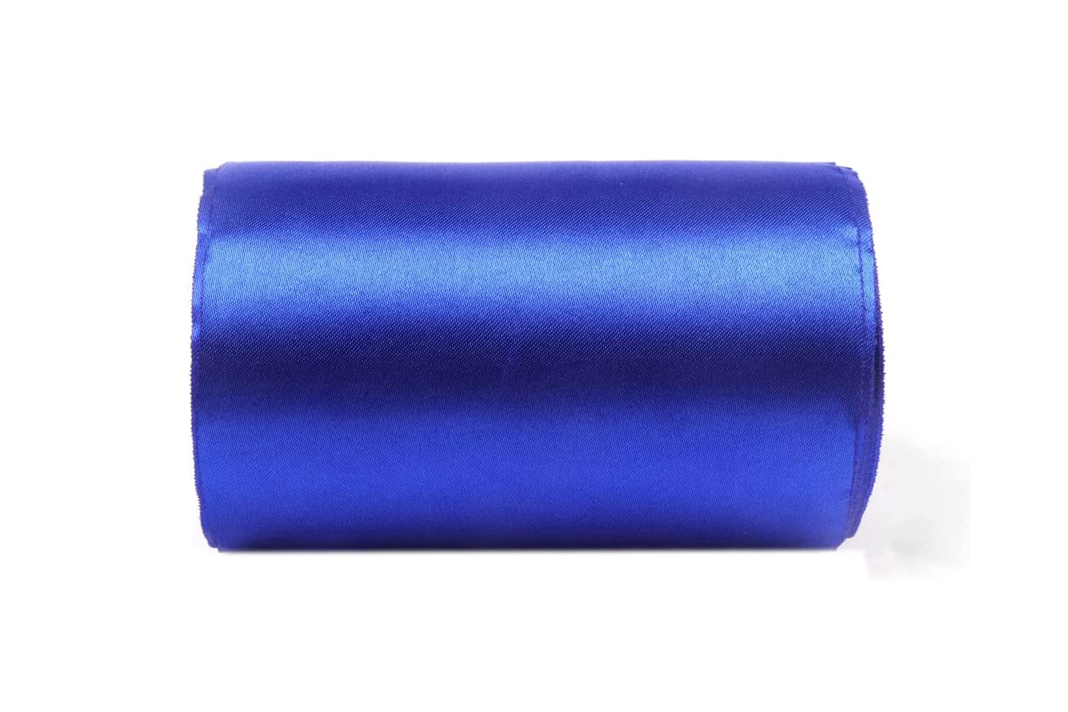 YYCRAFT 3 Inch Wide Satin Ribbon Satin Fabric Spool for Grand Opening Cutting Ceremony Wedding Birthday Party Decoration Gift Craft (50 Yards,Royal)