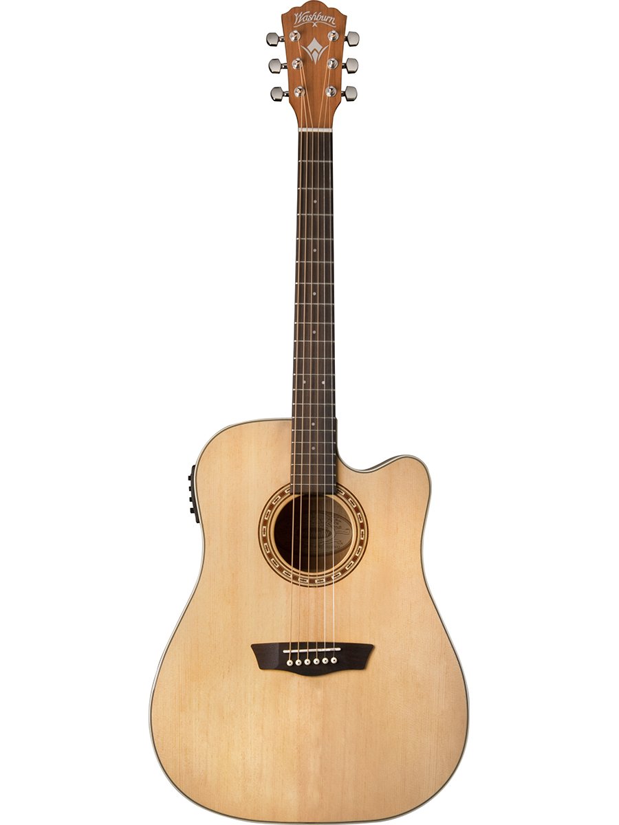 Amazon.com: Washburn WD7SCE Harvest Series Solid Sitka Spruce