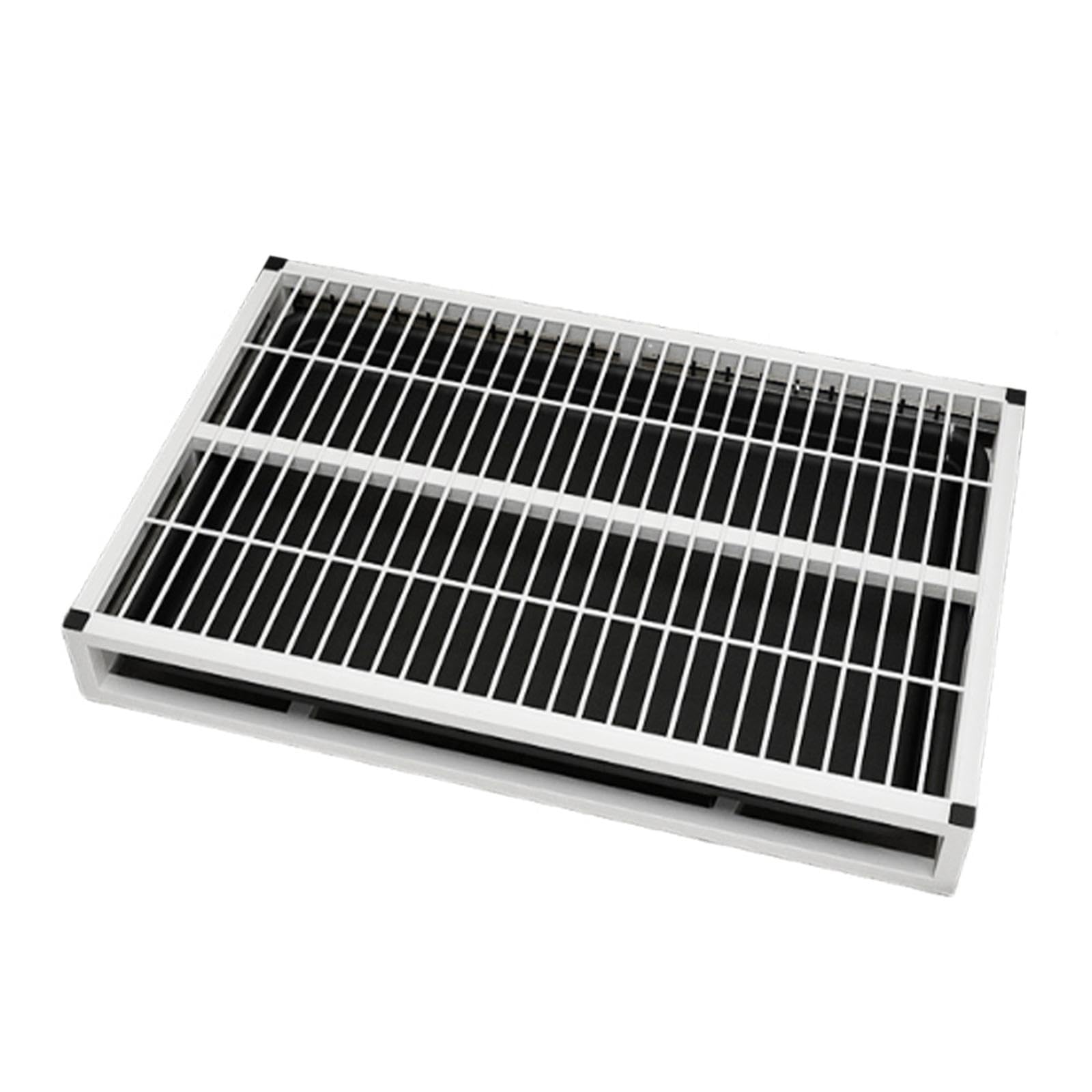 Bandeja Sanitaria para Perros Orinal Interior Portátil Inodoro de Entrenamiento Y Soporte para Empapadores con Almohadillas Antideslizantes Adecuado