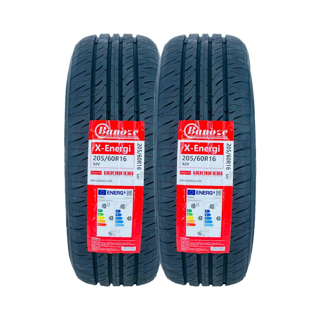 BANOZE X-Energi 205/60R16 92V Tyre – Fuel-Efficient Car Tyre for