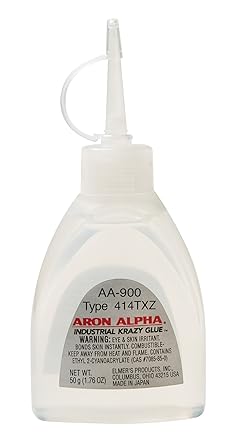 Aron Alpha 414TXZ (6,000 cps) High Heat (250 F) and Impact Resistant Instant Adhesive 50 g (1.76 oz) Bottle
