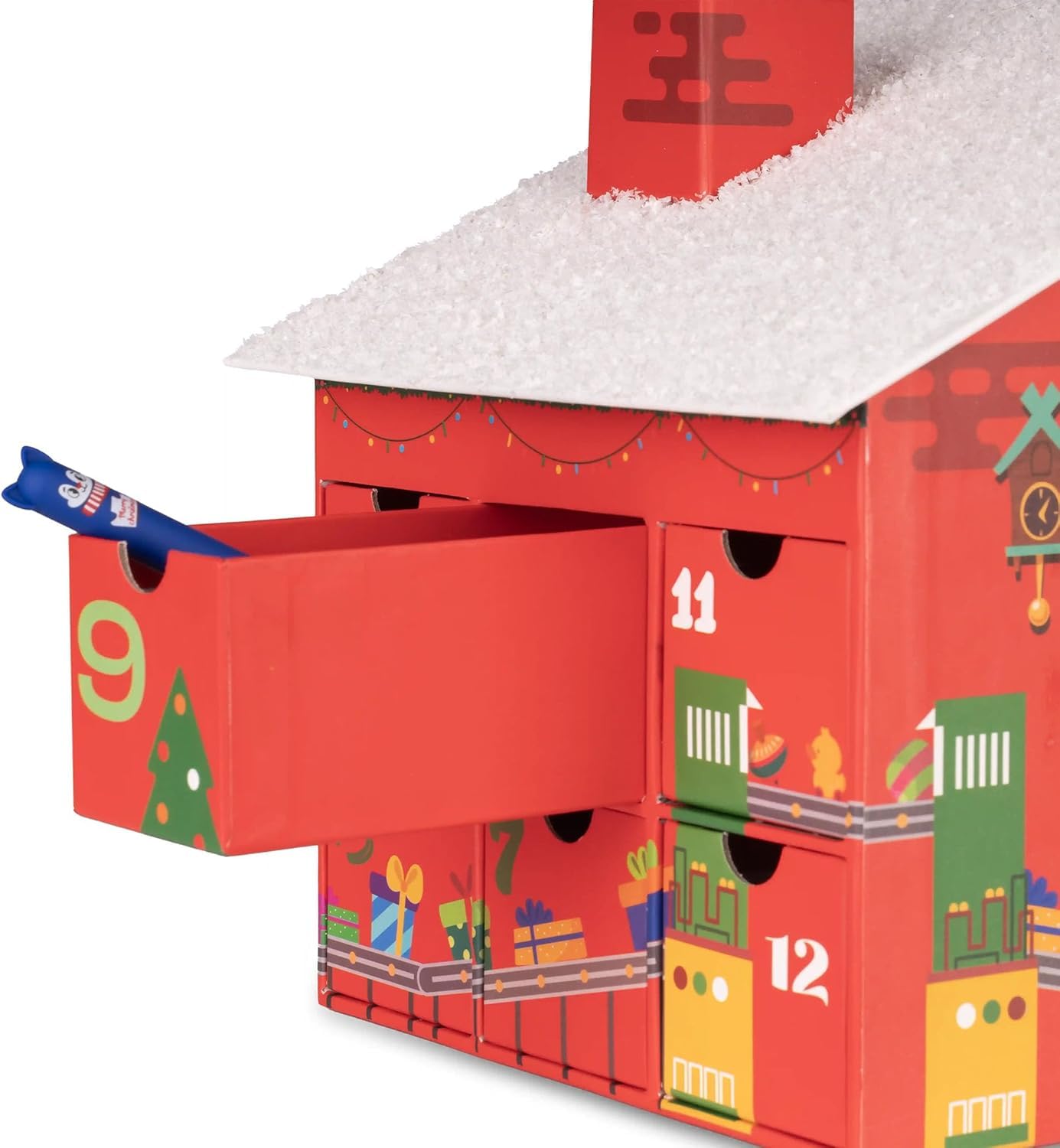 Calendrier de l'Avent Colourbook Noël 2025 Arbre Noël Surprises Papeterie