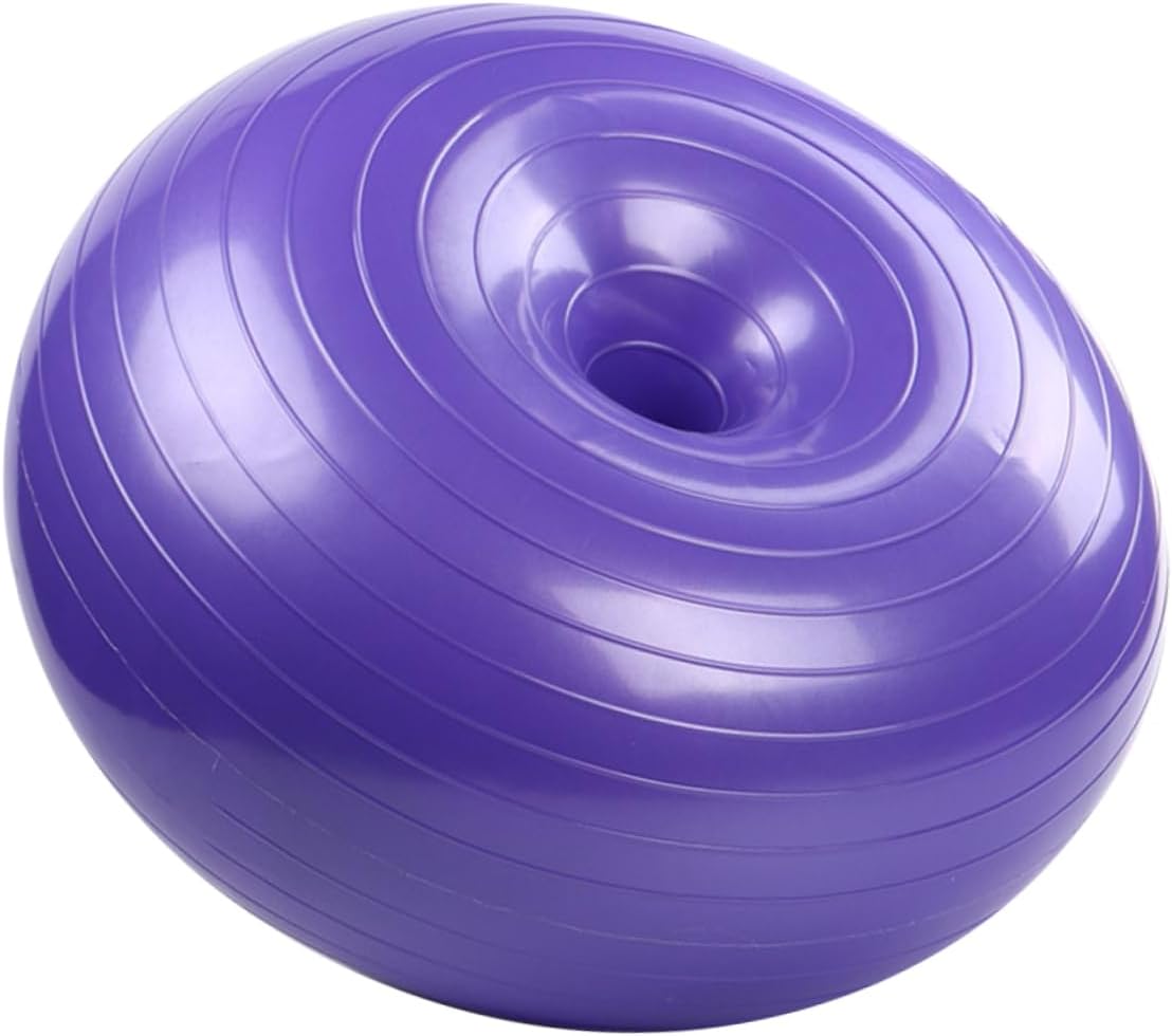 Yoga Auxiliary Ball Inflatable Bursting Balls Mini Air Pump Replacement Balls Portable Yoga Ball