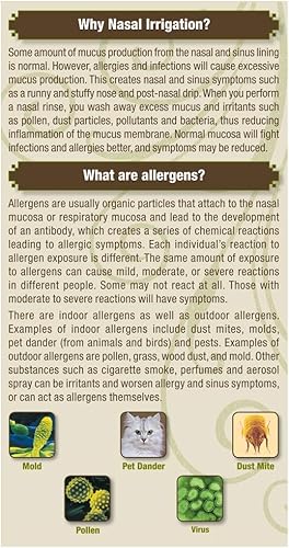 Miniatura 3 de NeilMed Neti Pot Classic Porcelana Verde con 30 Paquetes Premezclados