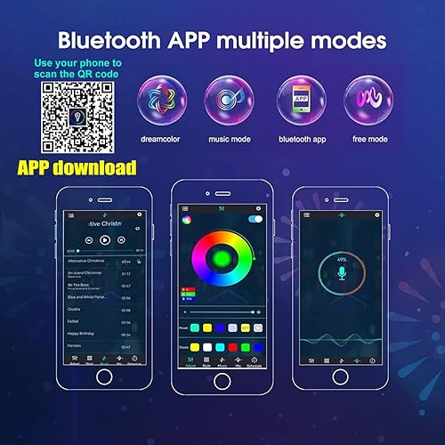 Miniatura 8 de LENIVER Lámpara de Pie en Espiral RGB, Lámpara de Esquina LED Única Lámpara de Pie con Control Remoto, Iluminación de Ambiente Regulable que Cambia