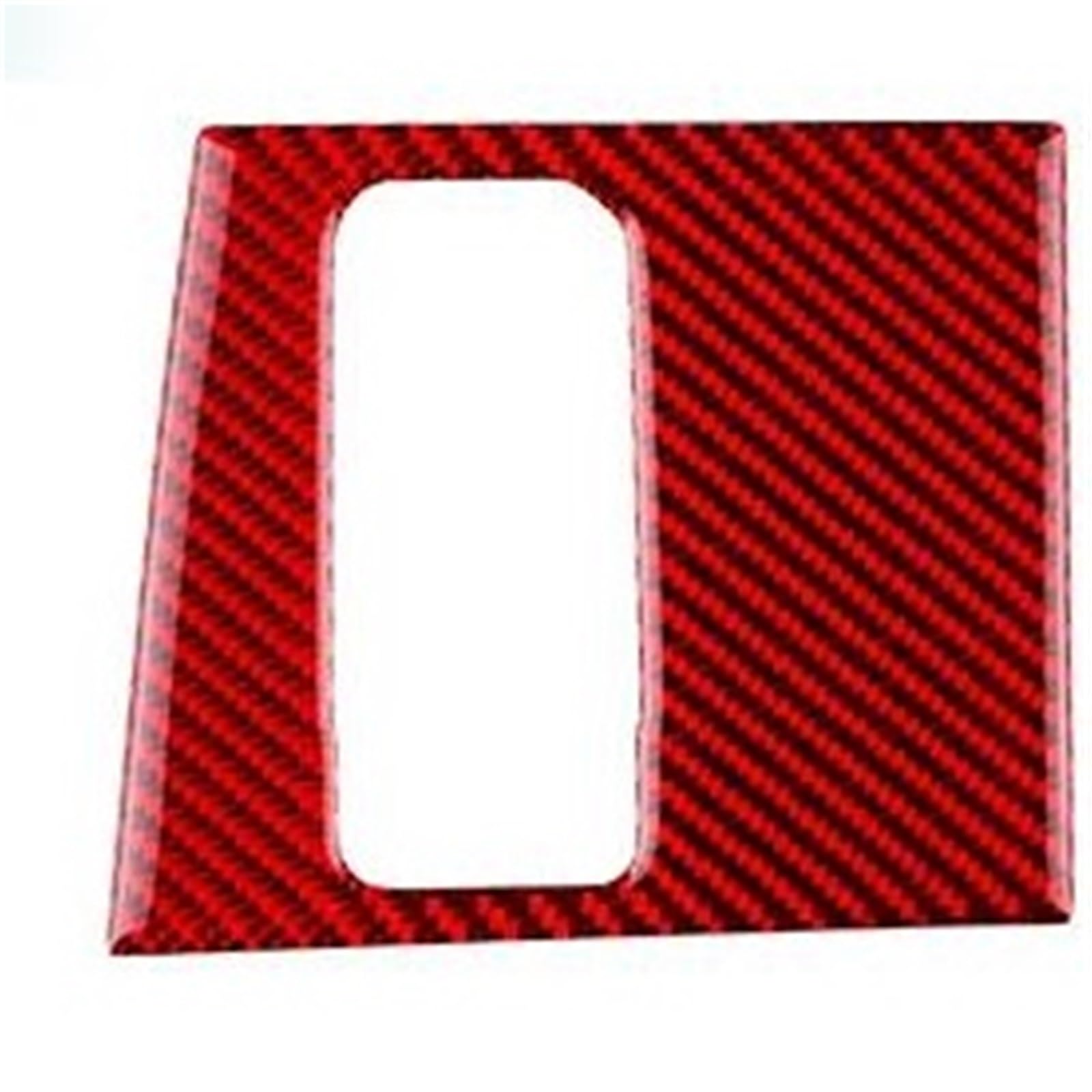 Ousduo Red Real Soft Carbon Fiber Sticker For Toyota For Tundra 2022 2023 2024 2025 Car Handbrake Switch Interior Trim Decor Lhd Interior Decal Trim