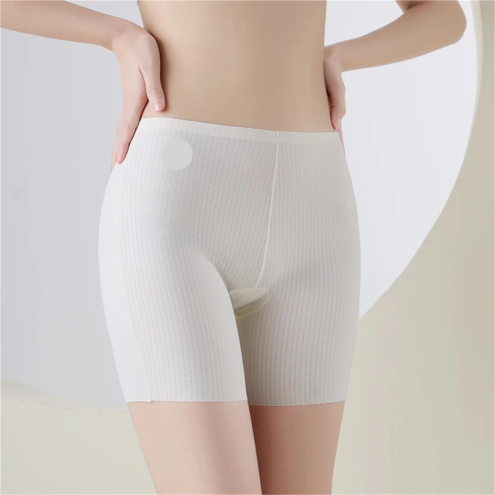 Mutandine Boyshort da Donna 3pcs Women's Shorts Under The Skirt Safety Short Pants Ice Silk Female Boxer Women Seamless Panties Underwear for Summer per Donne