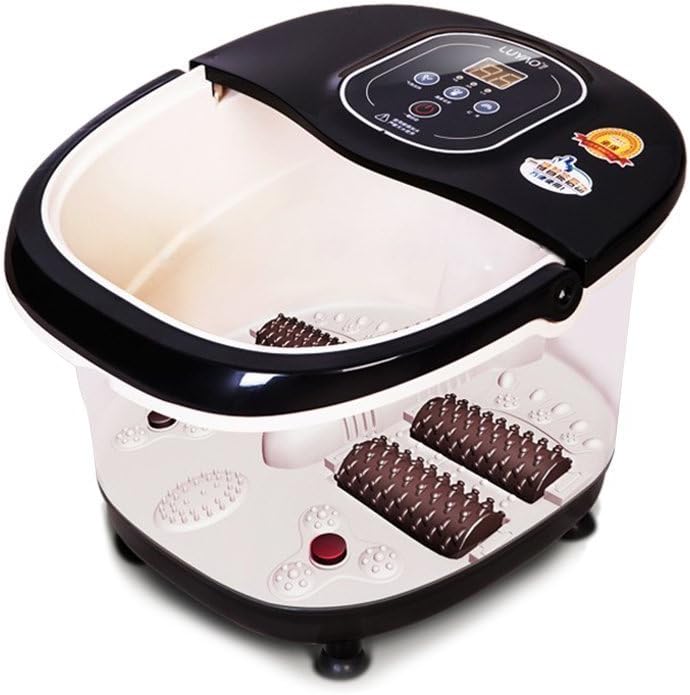 Foot Spa Massager, WW-51 Multi-Function Heat Infrared Vibrating Air Bubble Electric Foot Massager Foot, SPA Bath Massager Foot Shiatsu for Foot, Ankle, Leg, Calf, Etc.