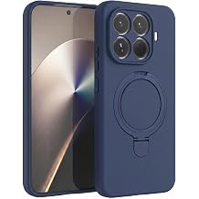 Microsonic Xiaomi Poco F8 Ultra i in K l f Aura Stant MagSafe Lacivert [Poco F8 Ultra ile Uyumlu K l f - Lacivert]