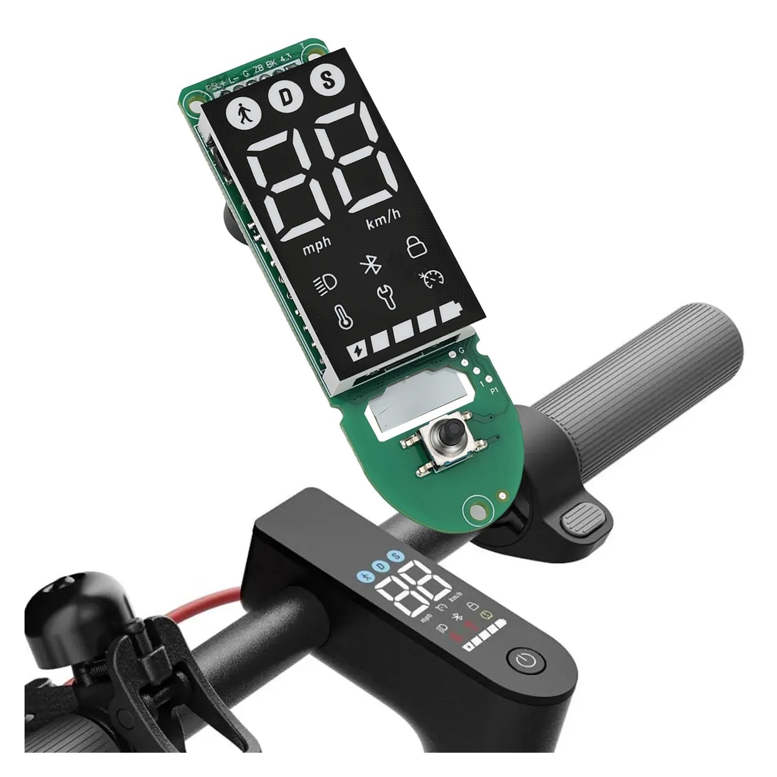 Bluetooth Dashboard Display Instrument Circuit Board For Electric Scooter 4 Części zamienne do hulajnogi