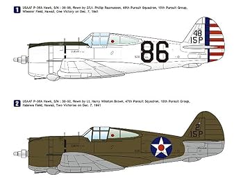 Amazon | ウルフパックデザイン 1/48 アメリカ陸軍航空隊 P-36A
