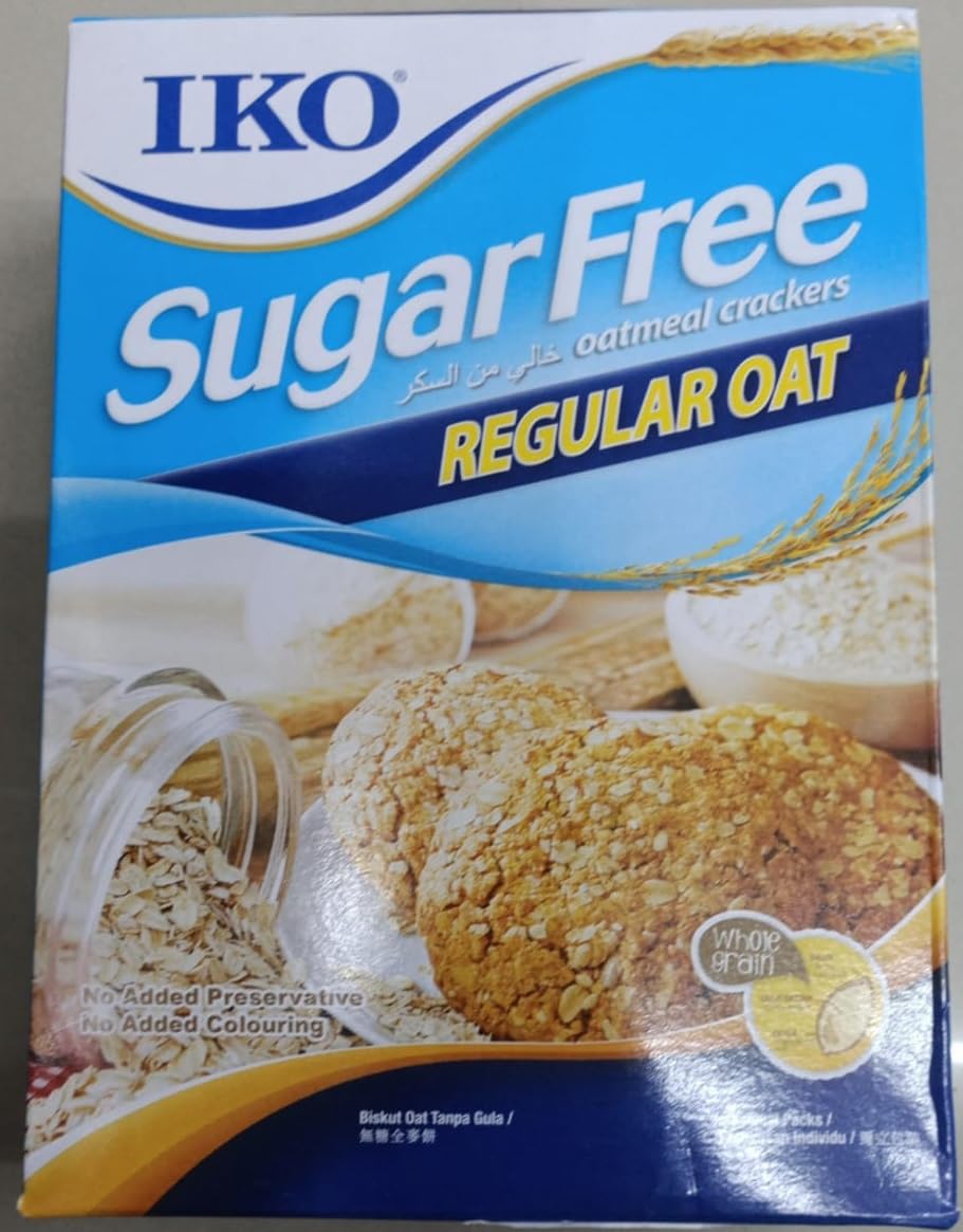 IKO Sugar Free Cookies are Great Combination Of Whole Grains and Rolled Oats Sweetened With Natural Sugar 200g