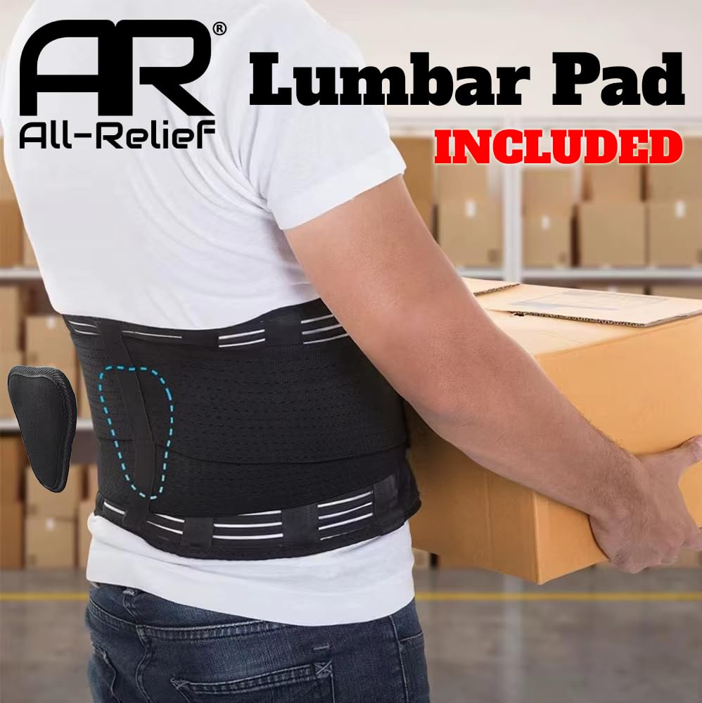 Miniatura 4 de Cinturón de soporte para la espalda, soporte lumbar y libro electrónico gratuito, alivio del dolor de espalda, ciática, hernia de disco, soporte