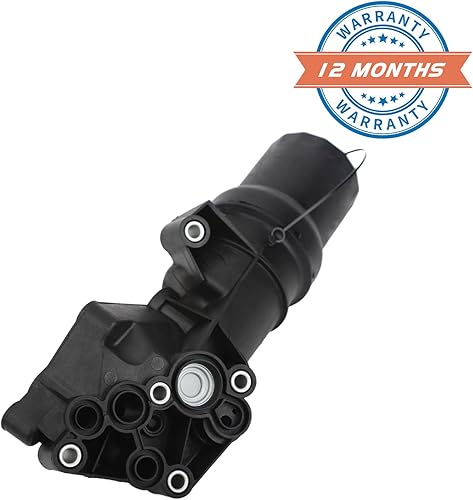 Miniatura 7 de ZONFANT Conjunto de carcasa de base de filtro de aceite de motor compatible con Audi Volkswagen Vehicle TT Jetta Passat Beetle Golf Rabbit Reemplaza