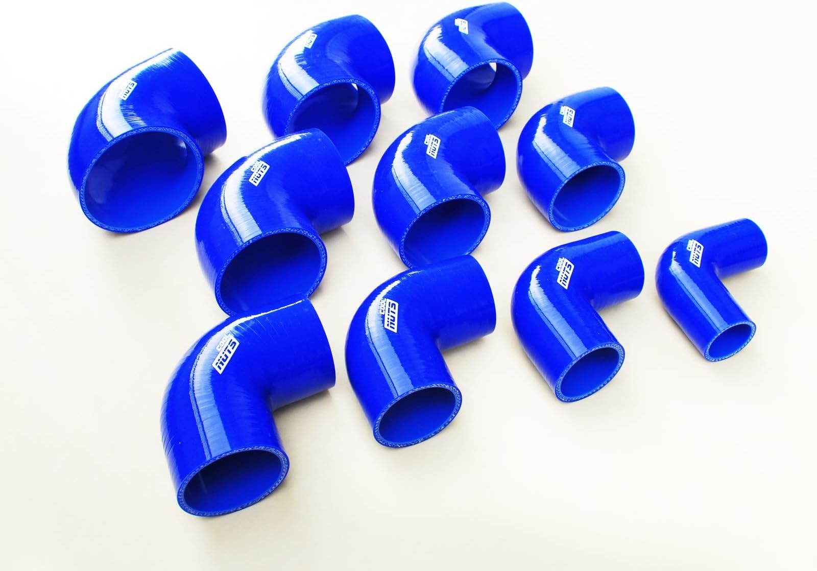 Cool Nuts Silicon Elbow Hose 90 Degree Inside Diameter 1-1/4"(32mm) Blue SE90-032-B
