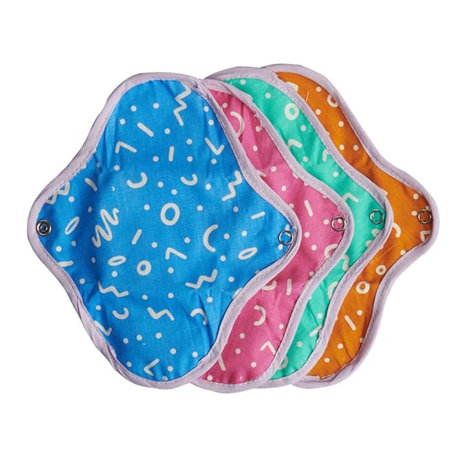 Buy Rebelle Pack of 4 Reusable Cloth Panty Liners M 210mm Eco
