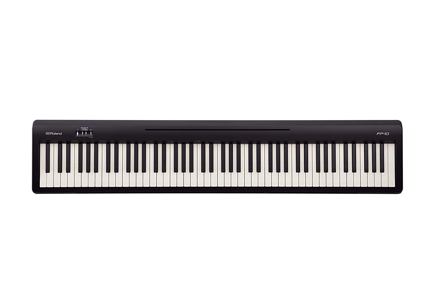 Roland FP-10 FP10 Piano numérique avec support X, casque et tabouret Noir