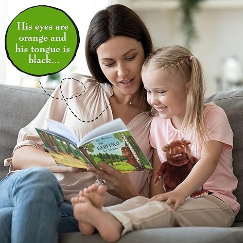 Miniatura 7 de WOW! STUFF The Gruffalo - Peluche interactivo | Peluche oficial que habla de 12 pulgadas de los libros y películas infantiles de Julia Donaldson |