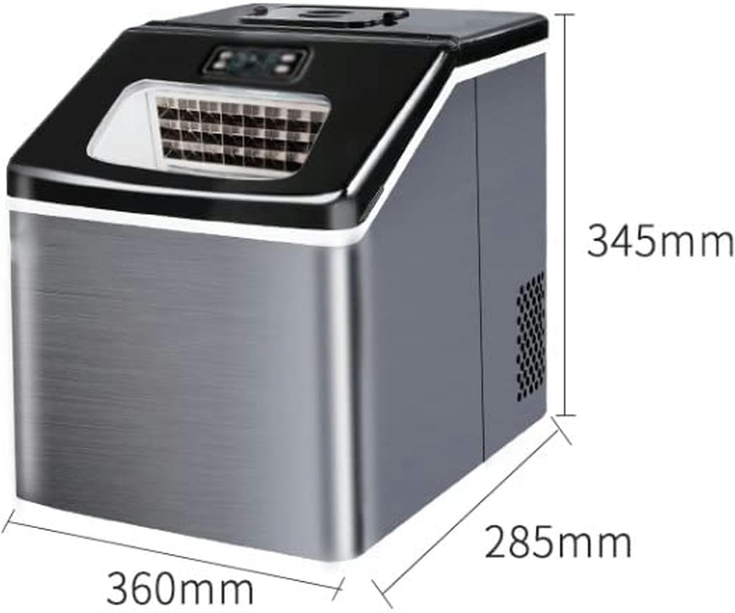 Ice Maker Small Commercial Square Making Tools Equipment Household Appliances Machines for Business
