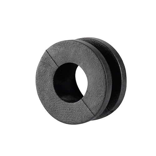 Miniatura 5 de Fydun Ojales de goma de la motocicleta 10pcs ABS negro 0.7oz arandelas de goma de la motocicleta para para