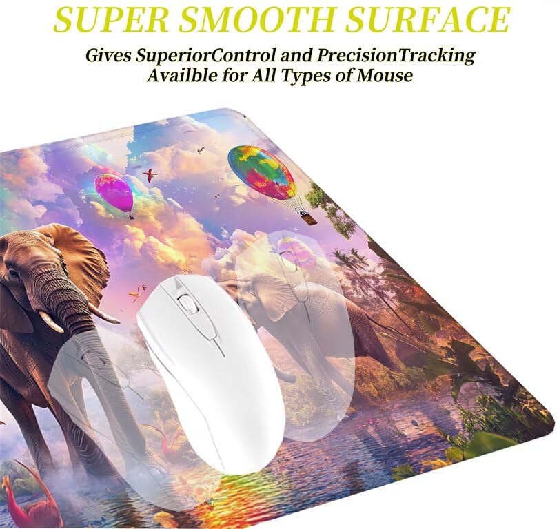 Tapis de souris XXL antidérapant et imperméable lavable PC - 4