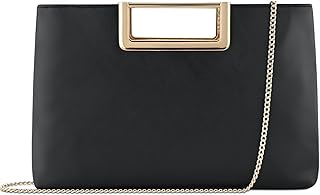 GAYI URBAN Clutch Purses for Women, Dressy Evening Crossbody Bag, Ladies Vegan Leather Wedding Party Shoulder Handbag