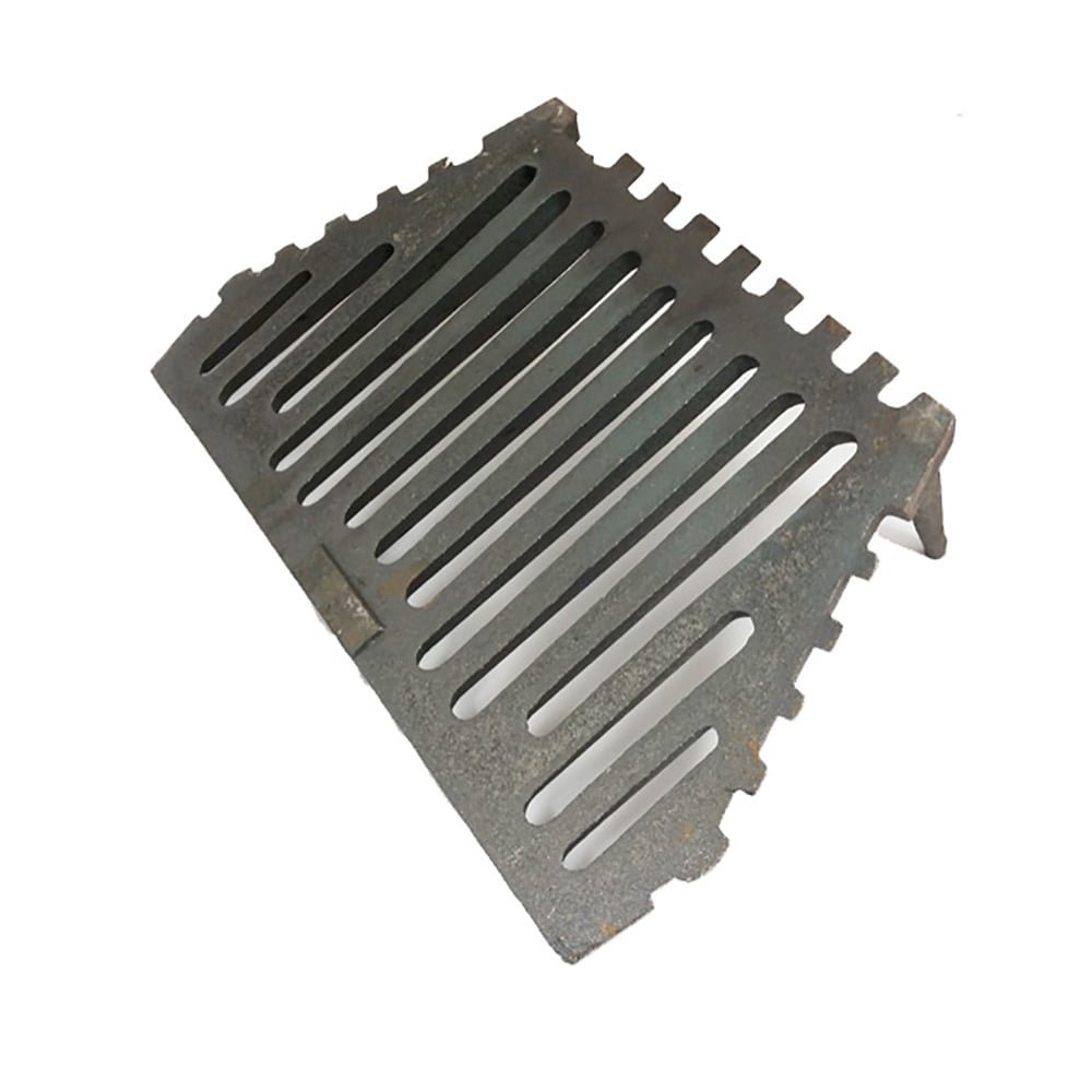 Regal Black Cast Iron Bottom Fire Grate - To Fit A 16" Fireplace Opening